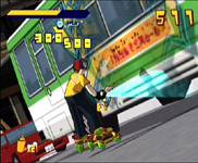 Jet Set Radio sur Sega Dreamcast